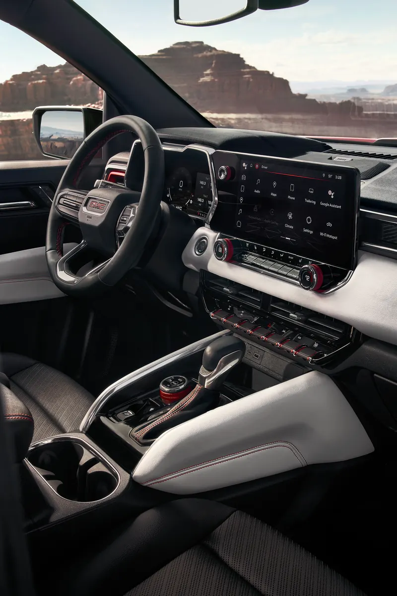 2026 GMC Canyon infotainment system at Earnhardt Buick GMC in MESA AZ