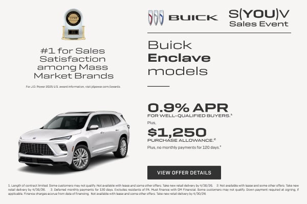 0.9% APR
FOR WELL-QUALIFIED BUYERS.1

Plus, $1,250 PURCHASE ALLOWANCE.2

Plus, no monthly payment...