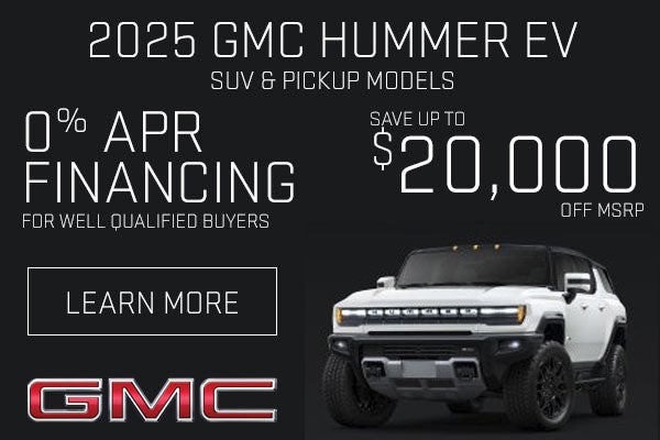 Save up to $20,000 on a New Hummer EV